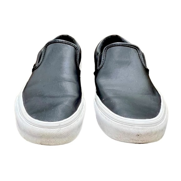 Vans Black Slip-On Shoes Size 7 Women’s/8 1/2 Men’s - Picture 3 of 9